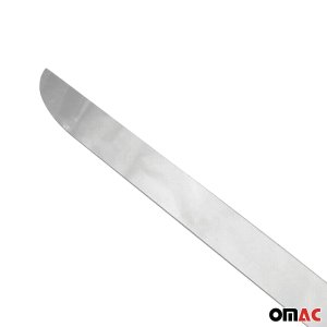 Smart Fortwo Tailgate Trim - Omac - S.Steel - Gloss Silver - 2016-2017